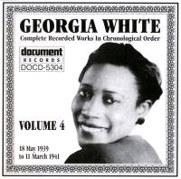 Georgia White - Complete Recorded Works 1930-1941 Vol 4 (1939-1941). CD album.