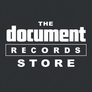 The Document Records Store Logo White SQUARED