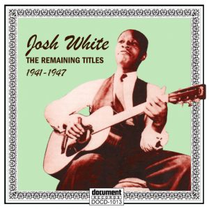 DOCD  Josh White Cover Image Document Store