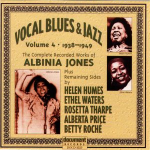 DOCD  Vocal Blues and Jazz cover full size