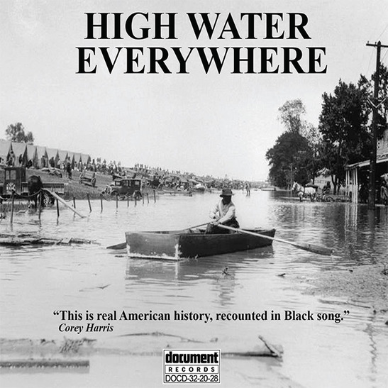Front Cover Art Flooded street in Greenville, Mississippi with refugee tents on the levee after the Mississippi River overflowed