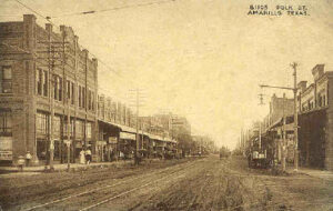 Polk Street Camarillo Texas 1900s 