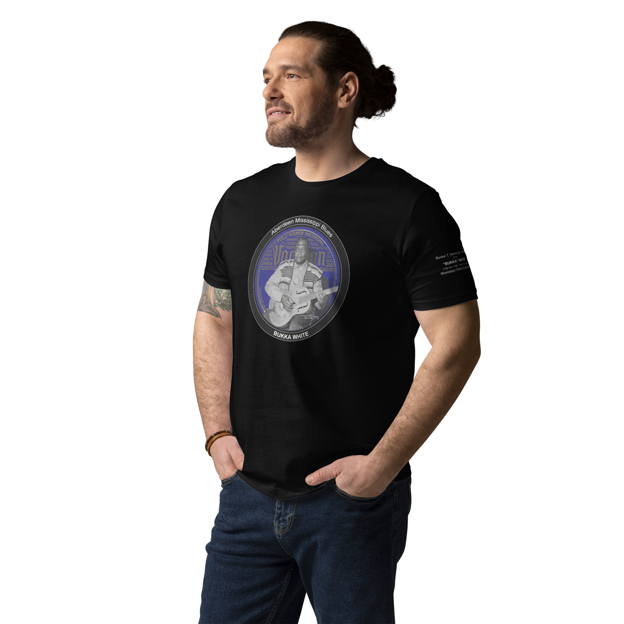 Bukka White -Aberdeen Mississippi Blues Unisex T Shirt