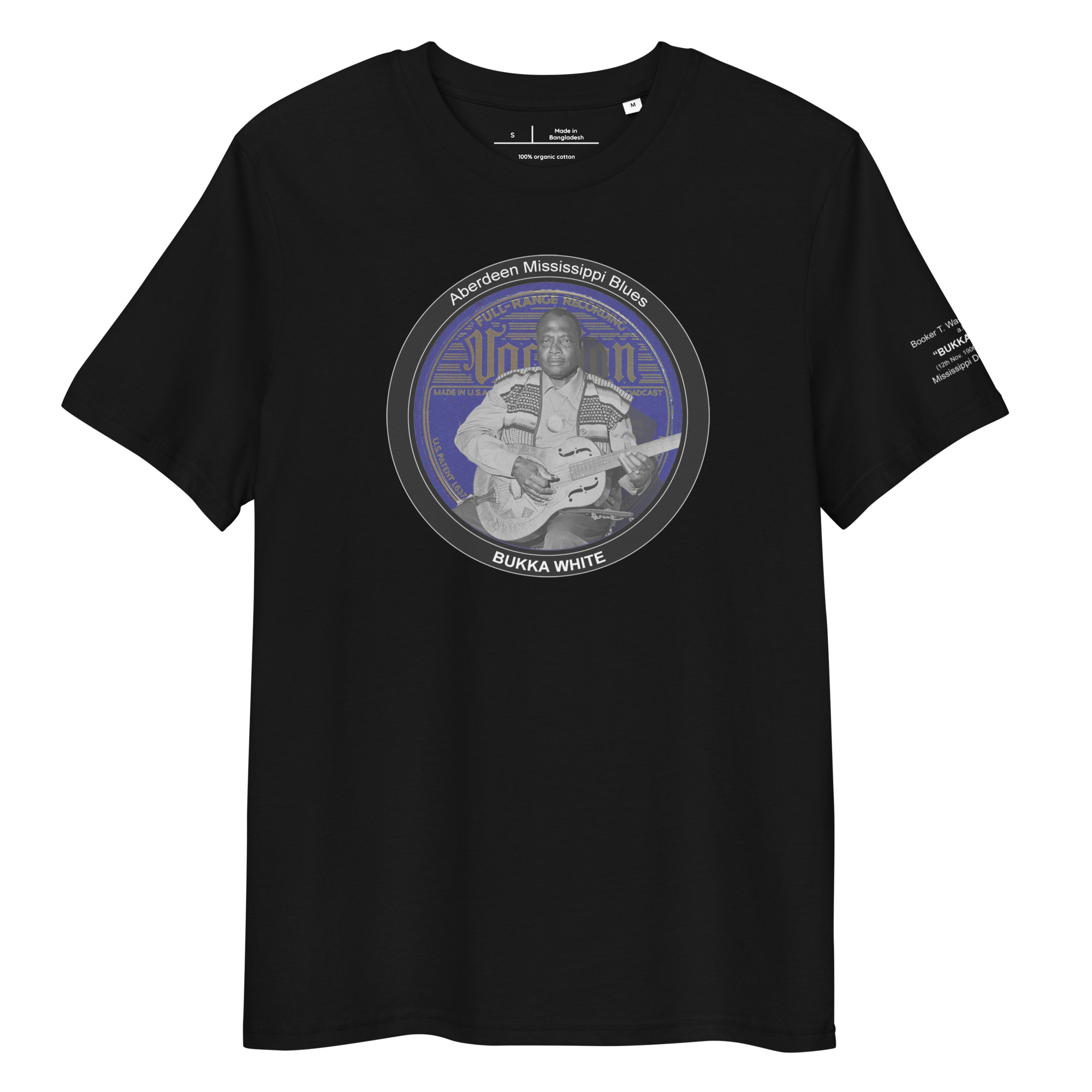 Bukka White -Aberdeen Mississippi Blues Unisex T Shirt