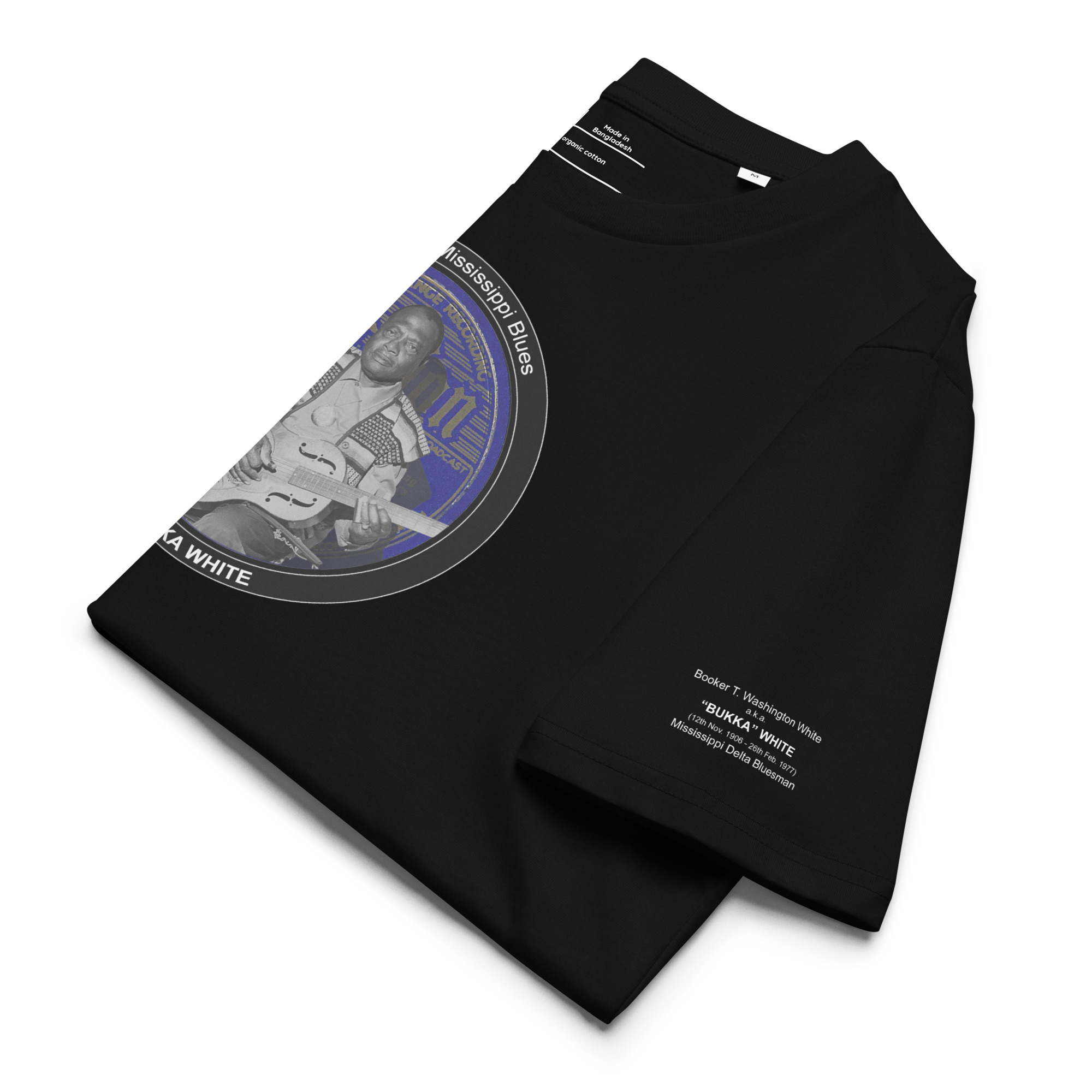 Bukka White -Aberdeen Mississippi Blues Unisex T Shirt