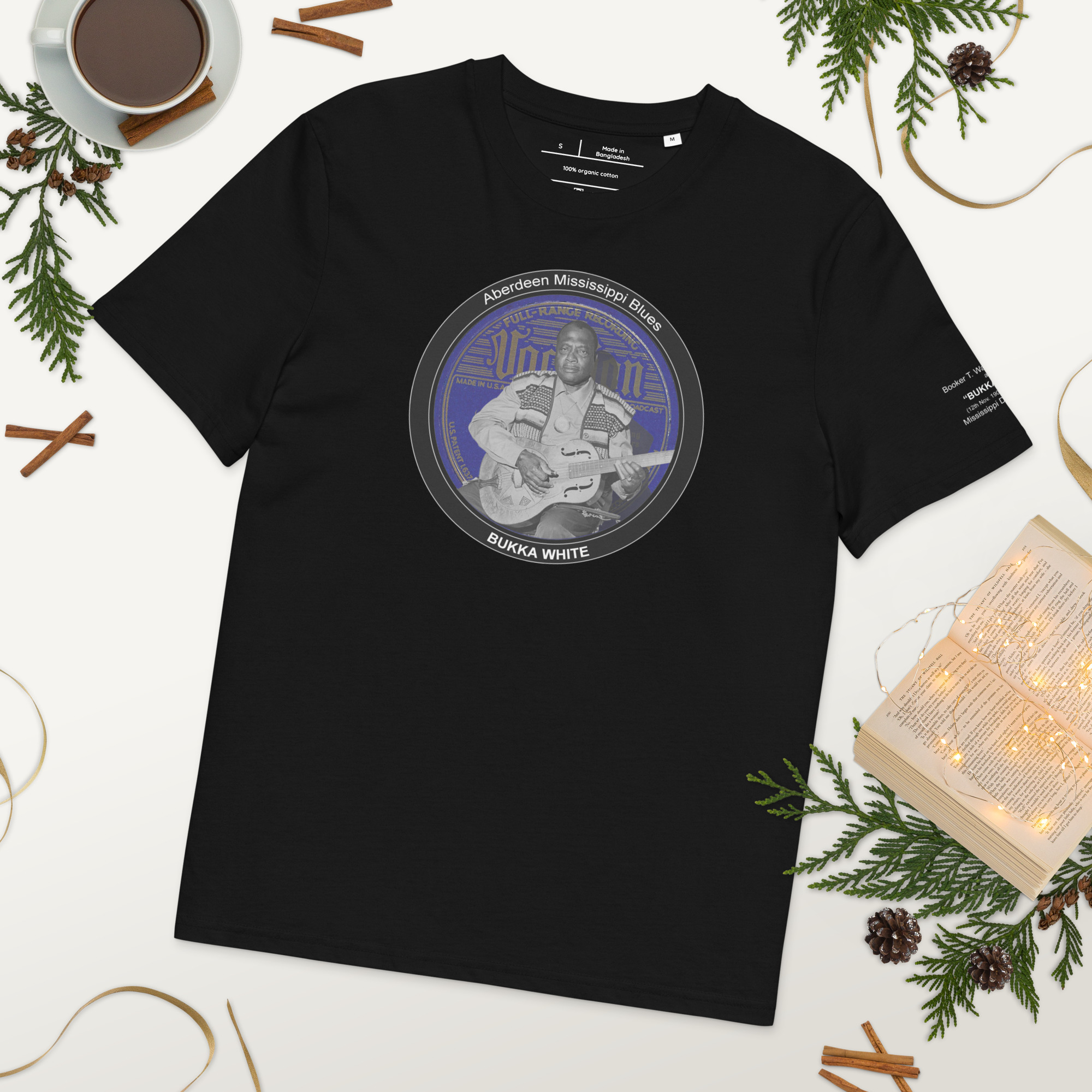 Bukka White -Aberdeen Mississippi Blues Unisex T Shirt