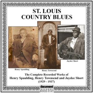 St. Louis Country Blues (1929-1937). Informative download booklet notes, detailed discography and audio notes.