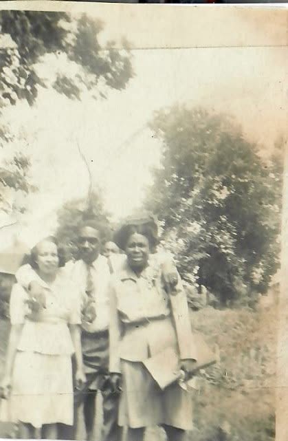 Leola Manning with Odessa Cansler and George Cansler